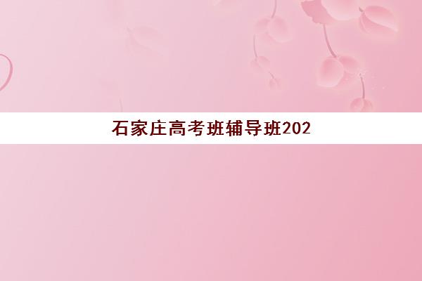 石家庄高考班辅导班2025年考点有哪些如何科学查询？最新考点分布、查询方法与备考全攻略