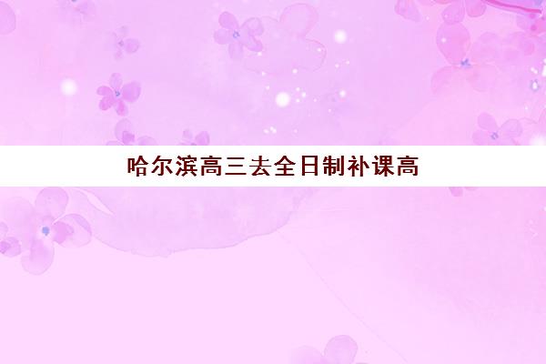 哈尔滨高三去全日制补课高性价比公办机构TOP5如何选择？2025年最新权威榜单、省钱攻略与成功案例全解析