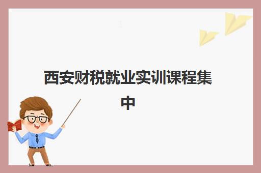 西安财税就业实训课程集中训练营怎么样啊？2025年最新课程体验、机构对比与就业成果全解析