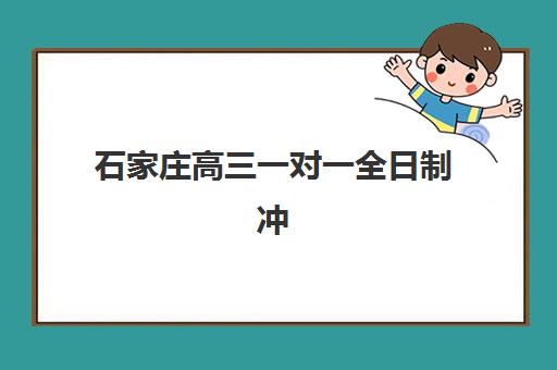 石家庄高三一对一全日制冲刺培训机构如何选择？2025年最新排名榜单与费用全解析