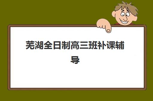 芜湖全日制高三班补课辅导机构排名榜单如何科学参考？2025年最新TOP10榜单、各校特色解析与择校指南