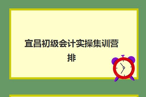 宜昌初级会计实操集训营排名榜最新公布如何查询？2025年权威榜单、择校指南与避坑全攻略