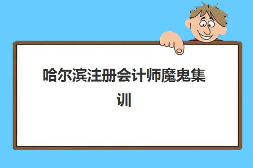 哈尔滨注册会计师魔鬼集训营培训机构哪个好一点？2025年最新排名对比与择校指南
