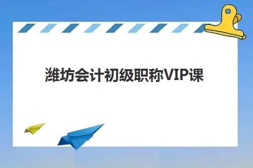 潍坊会计初级职称VIP课程2025年报名情况如何查询？最新名额数据与成功报名攻略全解析